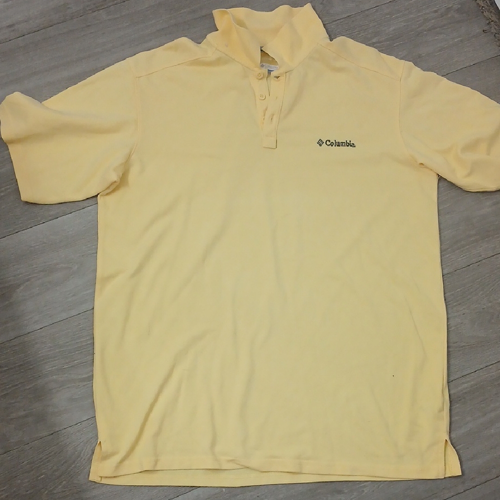 Columbia Men's Yellow Shirt